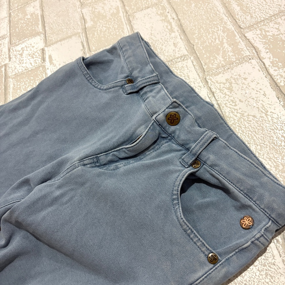 Matilda Jane Just Imagine Cropped Jeggings Jeans Button Detail Size 10 - Picture 4 of 8